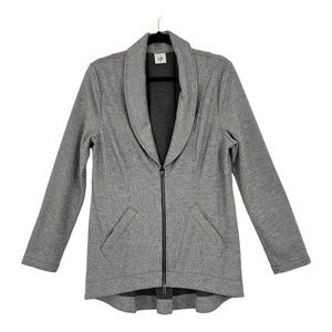 CAbi 5300 Drop Off Striped Zip Blazer Jacket Size Medium